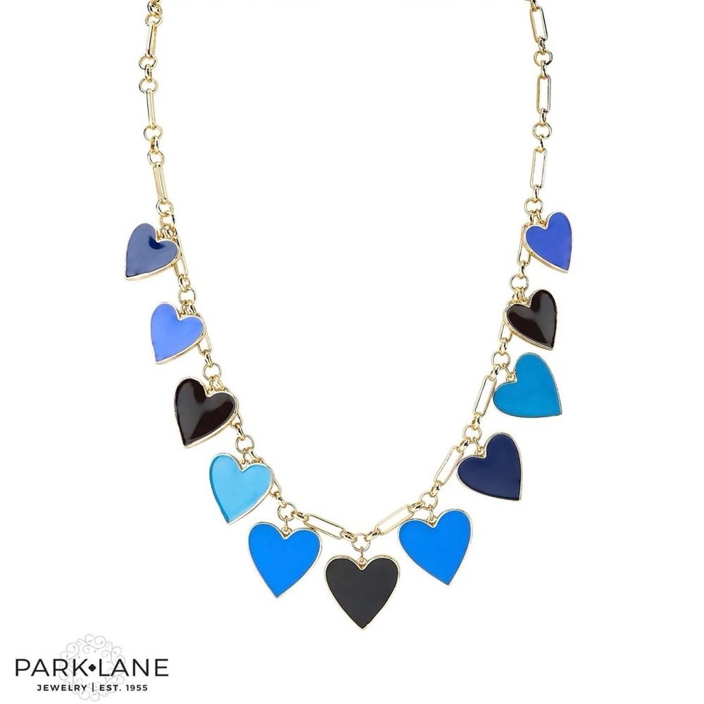 COPY - Park Lane Cobalt Necklace! Reversible! Wear it Blue or Gold! BNWT!!
